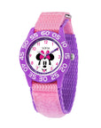 Disney Minnie Mouse Close Up Kids Time Teacher Watch