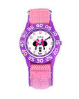 Disney Minnie Mouse Close Up Kids Time Teacher Watch