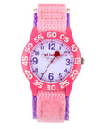 Red Balloon Time Teacher Girls Basic Pink Resin Pink Nylon - ewatchfactory